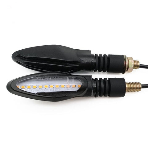 Set 2 lampi LED semnalizare motociclete